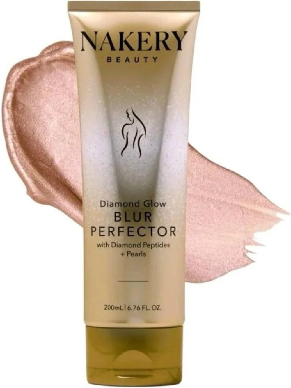 Nakery Diamond Glow Blur Perfector With Diamond Peptides + Pearls 6.76 fl oz NEW